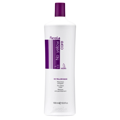 Fanola - No Yellow Mask - Maska neutralizujúca žlté tóny blond vlasov - 1000ml