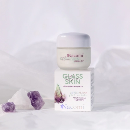 Nacomi - Glass Skin - Special Day Face Cream - Hydratačný a rozjasňujúci krém - 50 ml