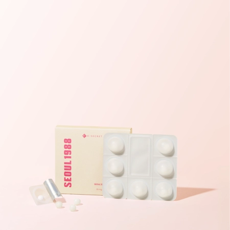 K-SECRET - SEOUL 1988 Boosting Ball: Kolagén 100% - Ošetrujúca peelingujúca guľôčka s kolagénom - 7ks / 35mg