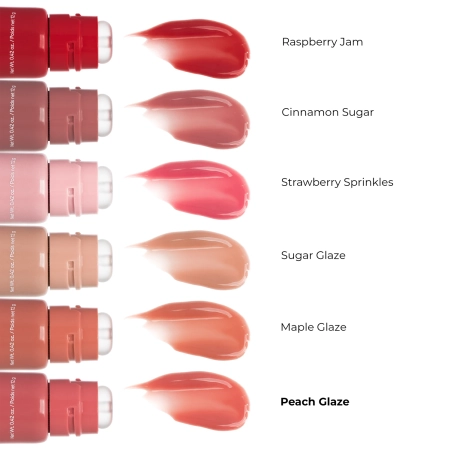 Laneige - Glaze Craze Tinted Lip Serum - Farebné sérum na pery - Peach Glaze - 12g