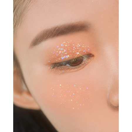Unleashia - Get Loose Glitter Gél ​​- 2 Starlit Chaser - Gélové trblietky na tvár a telo - 4 g