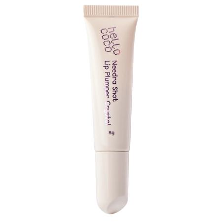 hello coco - Needra Shot Lip Plumper - Zväčšujúci lesk na pery s mikroihličkami - Crystal - 8g