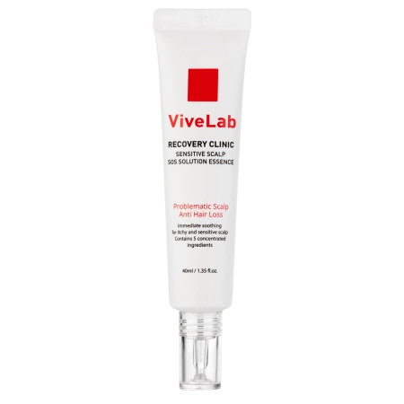 ViveLab - Recovery Clinic Sensitive Scalp SOS Solution Essence - Regeneračno-upokojujúce sérum na pokožku hlavy - 40ml