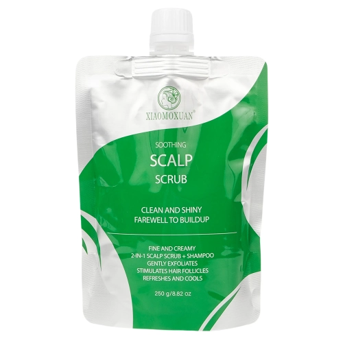 Xiaomoxuan - 2-IN-1 Scalp Scrub and Shampoo - Čistiaci peelingujúci šampón - 250ml