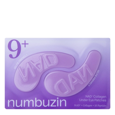 Numbuzin - No.9 NAD Collagen Under Eye Patches - Kolagénové náplasti pod oči s koenzýmom NAD+ - 5 ks