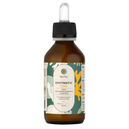 HairTry - Enzymatic King - Enzymatický trychologický peeling s ficínom - 100ml