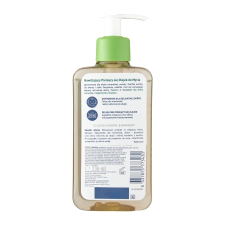 CeraVe - Hydratačný čistiaci peniaci olej na telo aj tvár - 236ml