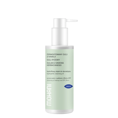 Mohani - Hydrofilný olej na odstraňovanie make-upu - Odličovací olej z čajovníkom a fermentovaným olejom z kamélie - 100ml