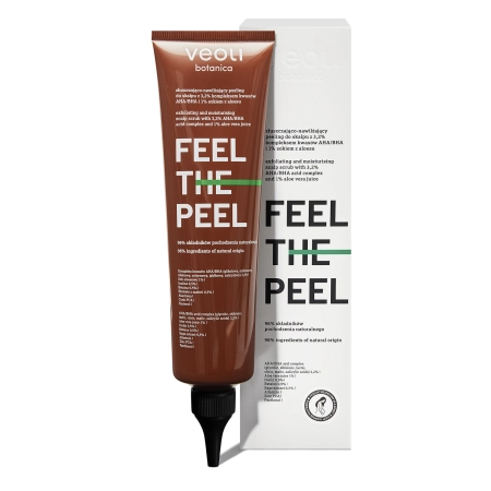 Veoli Botanica - Feel The Peel - Exfoliačný a hydratačný peeling pokožky hlavy - 150 ml