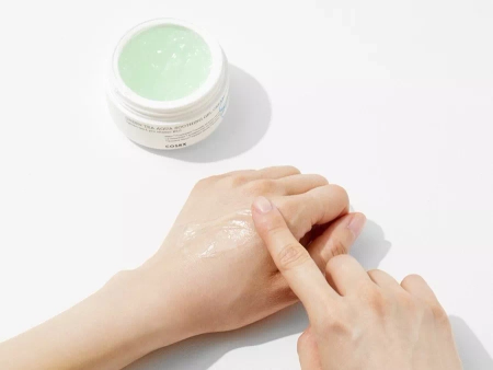 COSRX - Hydrium Green Tea Aqua Soothing Gel Cream - Upokojujúci krém s extraktom zo zeleného čaju - 50ml