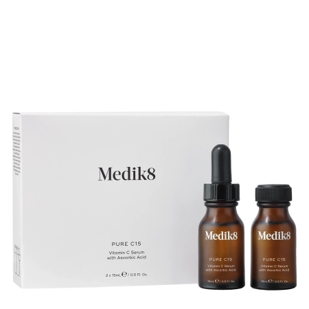 Medik8 - Pure C15 - Omladzujúce denné sérum s čistým vitamínom C - 2x15ml
