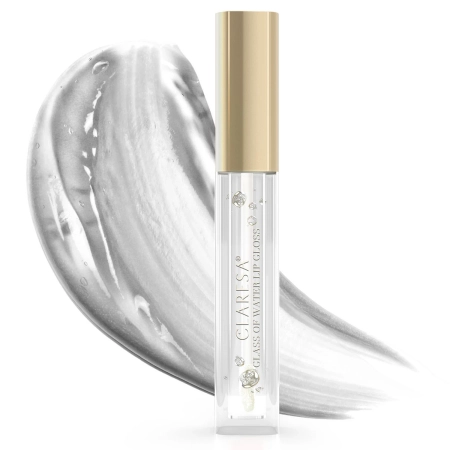Claresa - Glass Of Water Lip Gloss - Lesk na pery s efektom glazúry - Crystal Water - 01 - 2 g