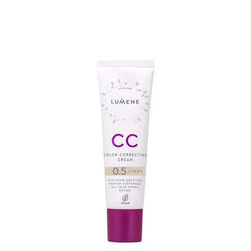 Lumene - CC Color Correcting Cream SPF 20 - Korigujúci CC krém - 0,5 Light - 30ml