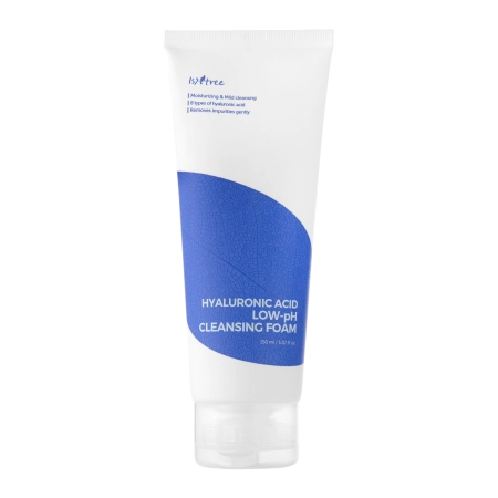 Isntree - Hyaluronic Acid Low-pH Cleansing Foam - Čistiaca pena s kyselinou hyalurónovou s nízkym pH - 150 ml