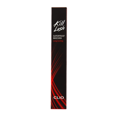 Clio - Kill Lash Superproof Mascara - Long Curling - Predlžujúca riasenka s efektom natočenia - 7 g