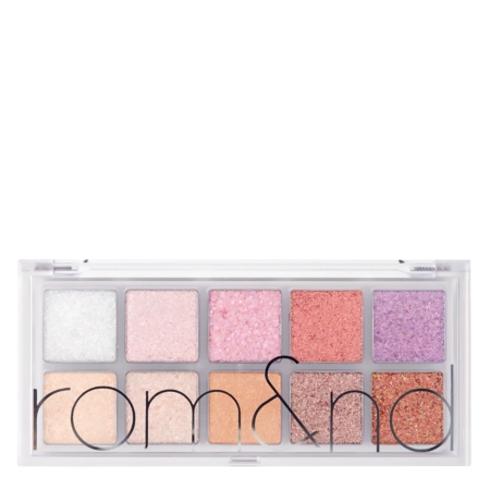 Rom&nd - Better Than Palette - 00 Light & Glitter Garden - Paleta očných tieňov - 8g