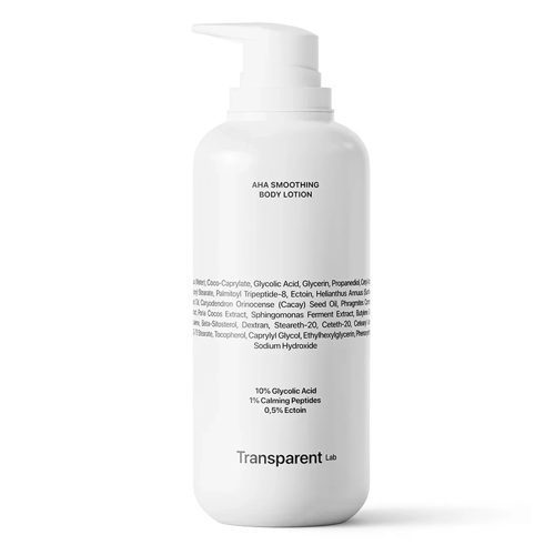 Transparent Lab - AHA Smoothing Body Lotion - Telové mlieko s AHA kyselinami - 400ml