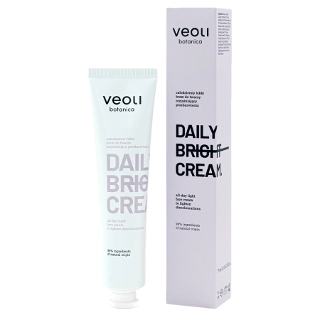 Veoli Botanica - Daily Bright Cream - Celodenný ľahký krém rozjasňujúci sfarbenia pleti - 75ml