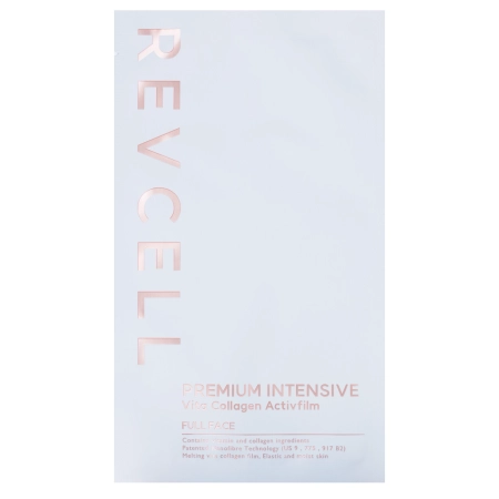 REVCELL - Premium Intensive Vita Collagen Activfilm Full Face - Kolagénová rozpustná maska na tvár - 1ks/3,603g