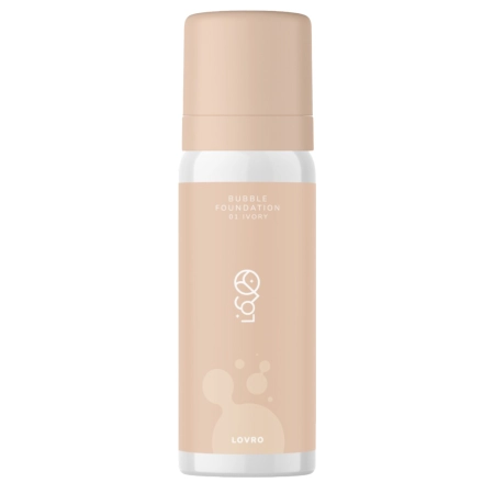 LOVRO - Bubble Foundation - Make-up s ľahkým rozjasňujúcim zložením - 01 Ivory - 50ml