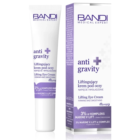 Bandi - Anti Gravity - Liftingujúci krém pre spevnenie a vyhladenie očného okolia - 14 ml