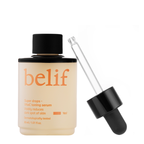 Belif - Super Drops VitaC Toning Serum - Rozjasňujúce sérum na tvár - 30ml
