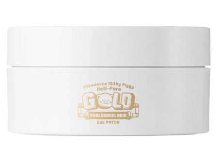 Elizavecca - Hell-Pore Gold Hyaluronic Acid Eye Patch - Spevňujúce náplasti pod oči - 60ks / 90g