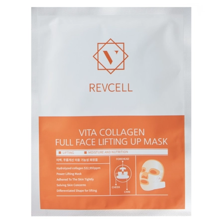 REVCELL - Vita Collagen Full Face Lifting Up Mask - Liftingová plátienková maska - 1ks/19g