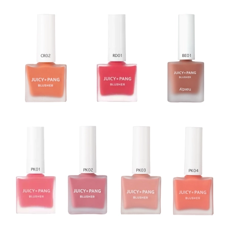 A'pieu - Juicy-Pang Water Blusher - PK03 - Tekutá lícenka, svetloružová - 9g