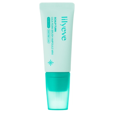 lilyeve - Scalp:Turn Cica PDRN Brush Ampoule - Sérum proti lupinám na pokožku hlavy - Mini - 30ml