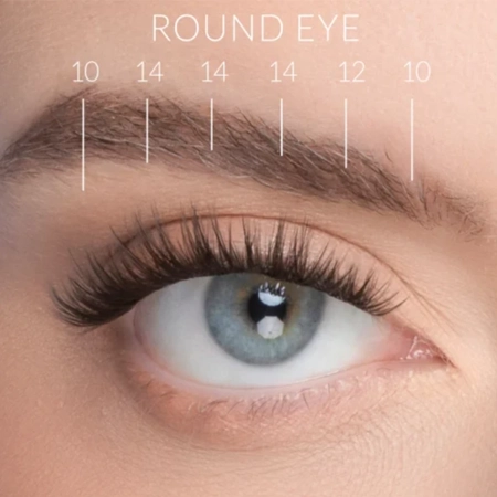 Nanolash - Stick & Go Pre-Glued Lashes - Trsy rias s lepidlom - Harmony - 1 bal.