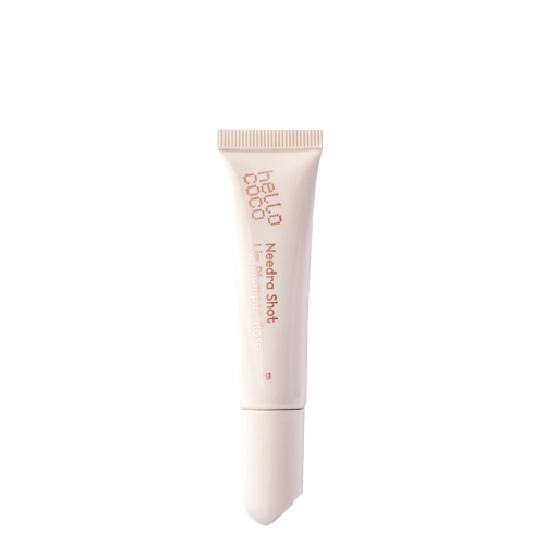 hello coco - Needra Shot Lip Plumper - Zväčšujúci lesk na pery s mikroihličkami - Rose - 8g