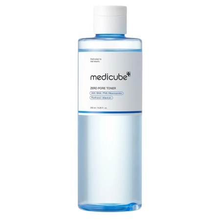 Medicube - Zero Pore Toner - Exfoliačné pleťové tonikum s kyselinami - 250ml