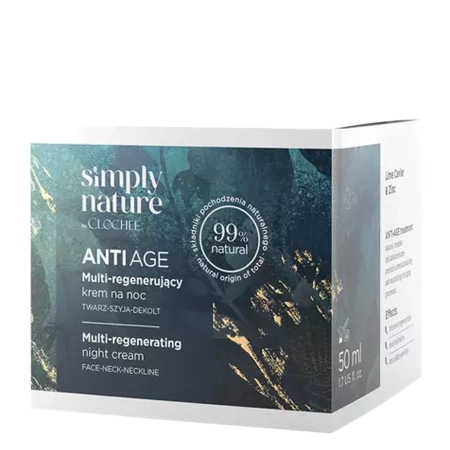 Clochee - Simply Nature - Multi-regeneračný nočný krém - 50ml