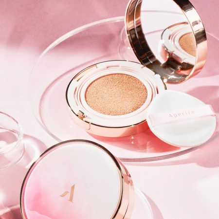 Aperire - Day Dream Cover Cushion SPF50+/PA++++ - 02 Warm Vanilla - Krycí make-up v hubke - 13 g