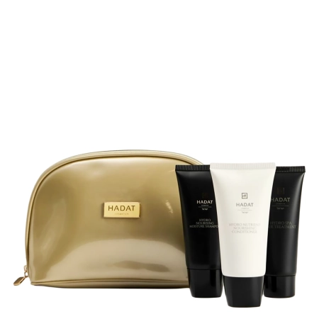 Hadat - Hydro Nourishing Moisture Set - Hydratačná sada - Kozmetická taštička - Šampón 70ml + Kondicionér 70ml + Maska 70ml
