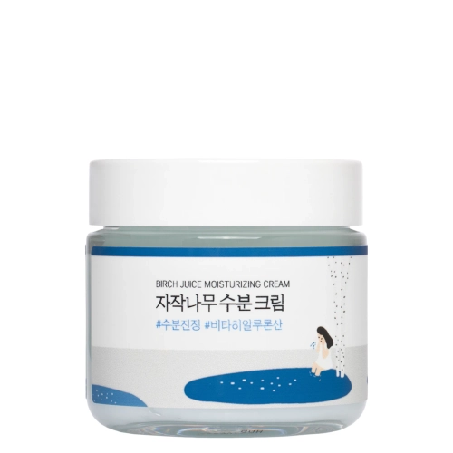 Round Lab - Birch Juice Moisturizing Cream - Hydratačný krém s brezovou šťavou - 80ml