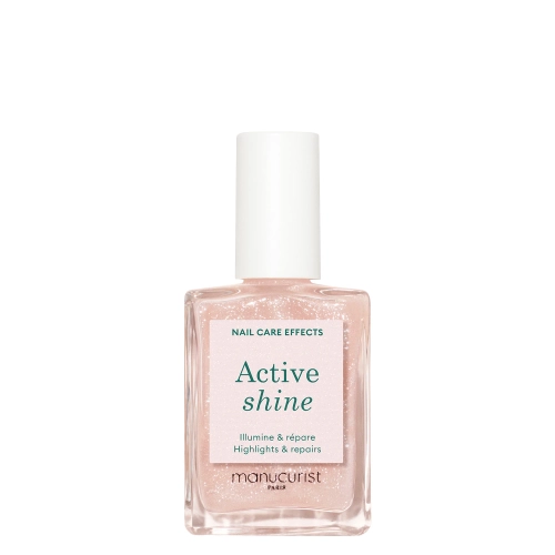 Manucurist - Active - Active Shine - Ošetrujúci lak na nechty 2v1 - 15ml