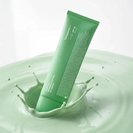 Transparent Lab - Mineral Redness Control CC Cream - Tónovací krém s SPF 50 redukujúci začervenanie - 45ml