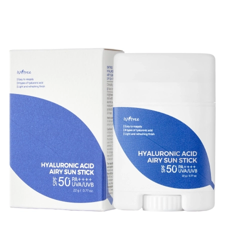 Isntree - Hyaluronic Acid Air Sun Stick SPF 50+ PA ++++ - SPF krém v tyčinke - 22 g