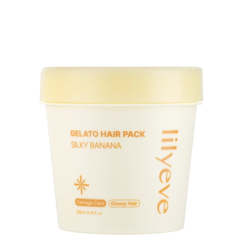 lilyeve - Repair:Turn Gelato Hair Pack - Posilňujúca maska na vlasy - Silky Banana - 200ml