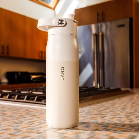 LARQ - Bottle PureVis 2 - Inteligentná, samočistiaca filtračná fľaša s UV-C svetlom - Mojave Dune - 1L