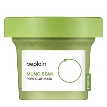 beplain - Mung Bean Pore Clay Mask - Čistiaca ílová maska na tvár - 120ml