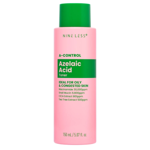 Nine Less - A-Control Azelaic Acid Toner - Tonikum proti akné s čajovníkom a kyselinou azelaovou - 150 ml
