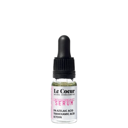 Le Coeur - Dermo-Spicules Infusionshot - Sérum s mikroihličkami s 5% kyselinou azelaovou, tranexámovou a ektoínom - 10ml