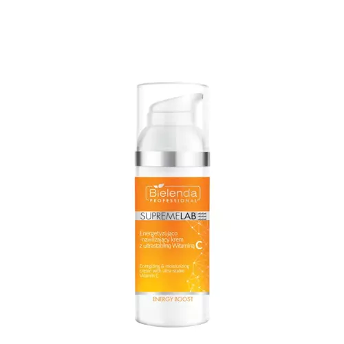Bielenda Professional - Supremelab - Energy Boost - Energizing & Moisturizing Cream with Ultra-Stable Vitamín C - Energizujúci a hydratačný krém s vysoko stabilným vitamínom C - 50 ml