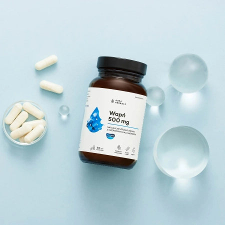 Aura Herbals - Aquamin - Vápnik 500 mg - Kapsuly - 60 ks
