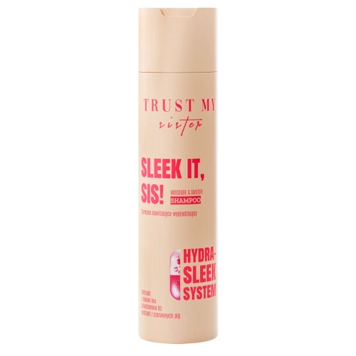 Trust My Sister - Sleek it - Moisture & Smooth Shampoo - Hydratačný a vyhladzujúci šampón - 250ml