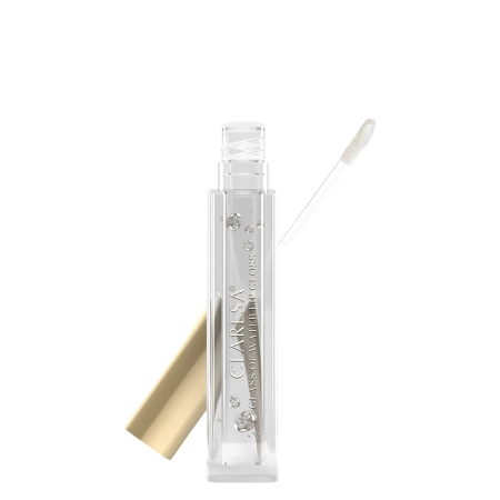 Claresa - Glass Of Water Lip Gloss - Lesk na pery s efektom glazúry - Crystal Water - 01 - 2 g