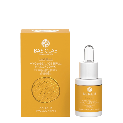 BasicLab - Capillus - Vyhladzujúce sérum na končeky vlasov - 15 ml